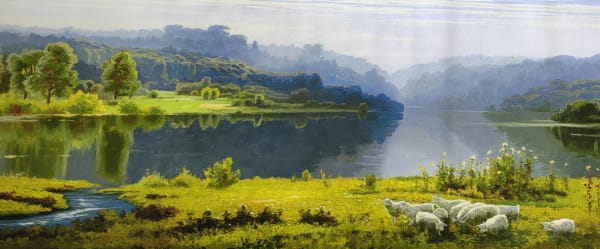 Oil on canvas 180*70cm Dmitry Sokolov