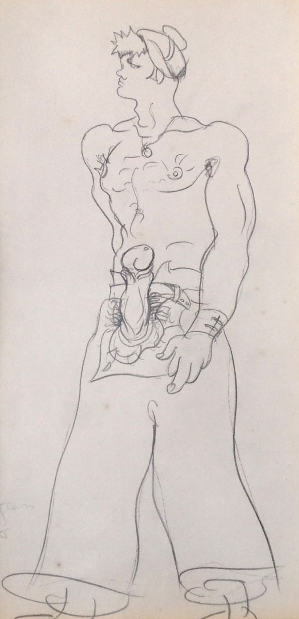 Jean COCTEAU, Sans Titre, c. 1945