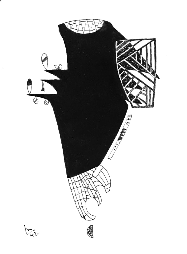 Wassily KANDINSKY, Sans titre, 1942