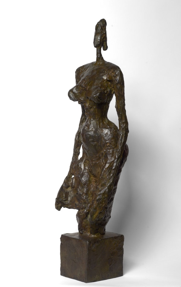 Alberto GIACOMETTI, Nu debout sur socle cubique, 1953/91