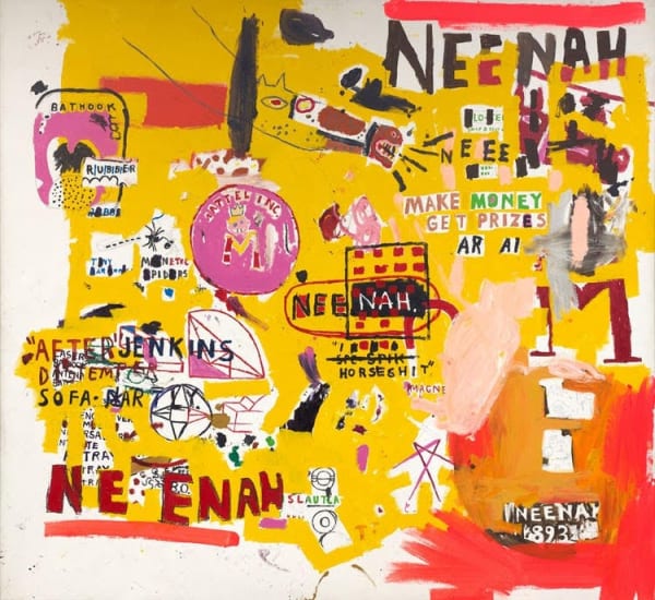 Jean-Michel BASQUIAT, Lester Yellow, 1987