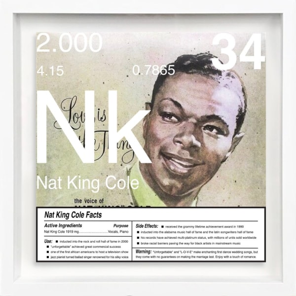 Daniel Allen Cohen, Nat King Cole (Nk-34), 2023