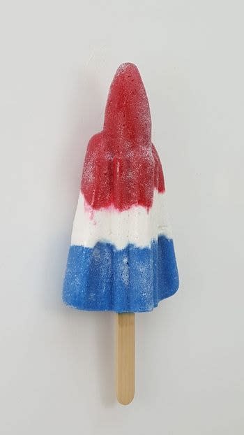Peter Anton, Red, White & Blue Rocket Bar Commission, 2024