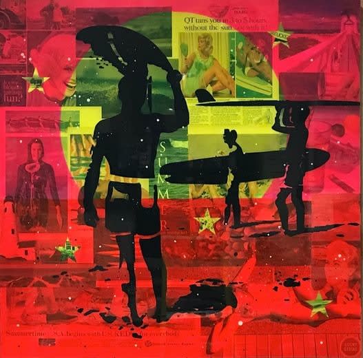 John Joseph Hanright, Endless Summer on Cisco..., 2020