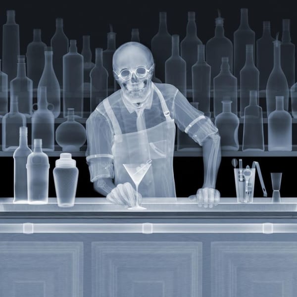 Nick Veasey, Cocktail?, 2023