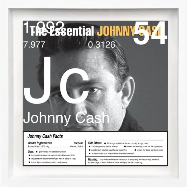 Daniel Allen Cohen, Johnny Cash (Jc-54), 2023