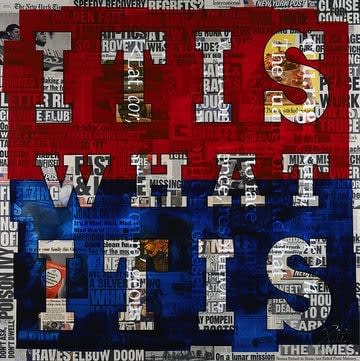Peter Tunney, It Is What It Is (framed), 2015