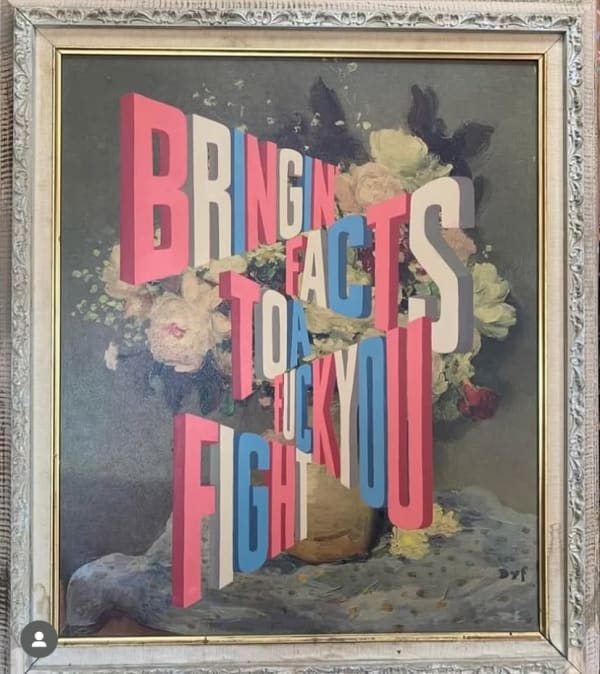 Wayne White, BRINGIN FACTS, 2025