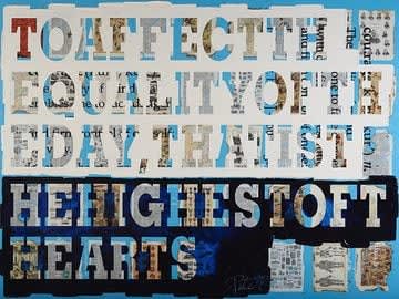 Peter Tunney, To Affect the Quality of the Day that is the Highest of the Arts (fra..., 2015