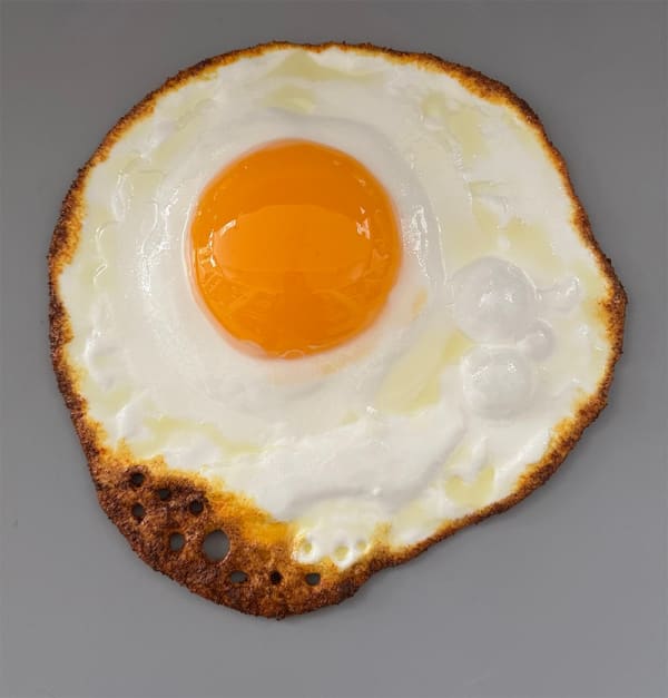 Peter Anton, Fried Egg 2, 2025