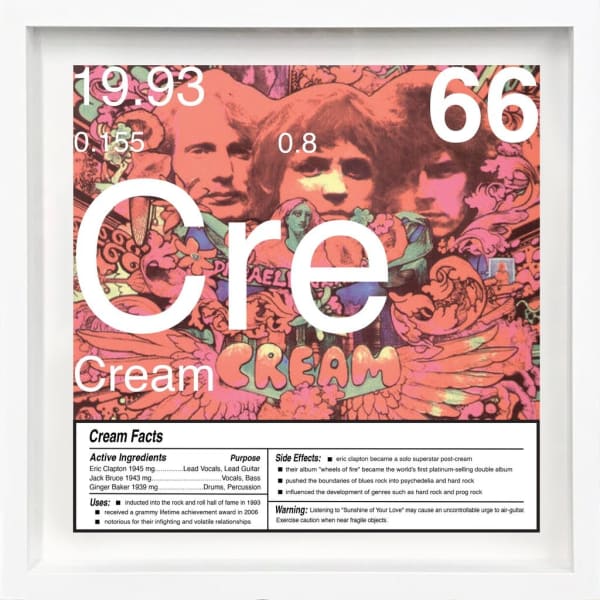 Daniel Allen Cohen, Cream (Cre-66), 2023