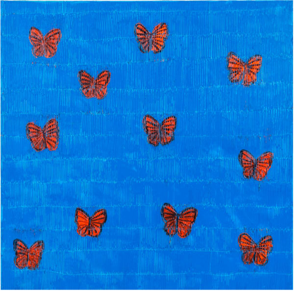 Hunt Slonem, Migration, 2020