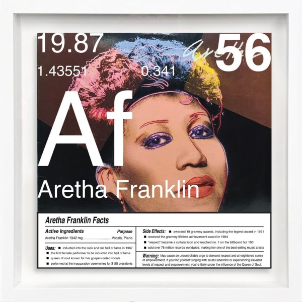 Daniel Allen Cohen, Aretha Franklin (Af-56), 2023