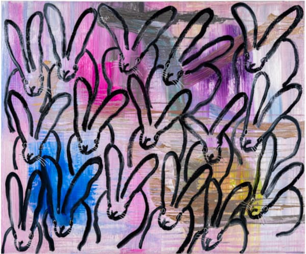 Hunt Slonem, Chinensis Ride, 2022