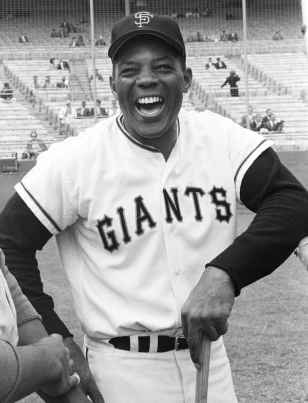 Neil Leifer, Willie Mays On Field Before Game, 1962