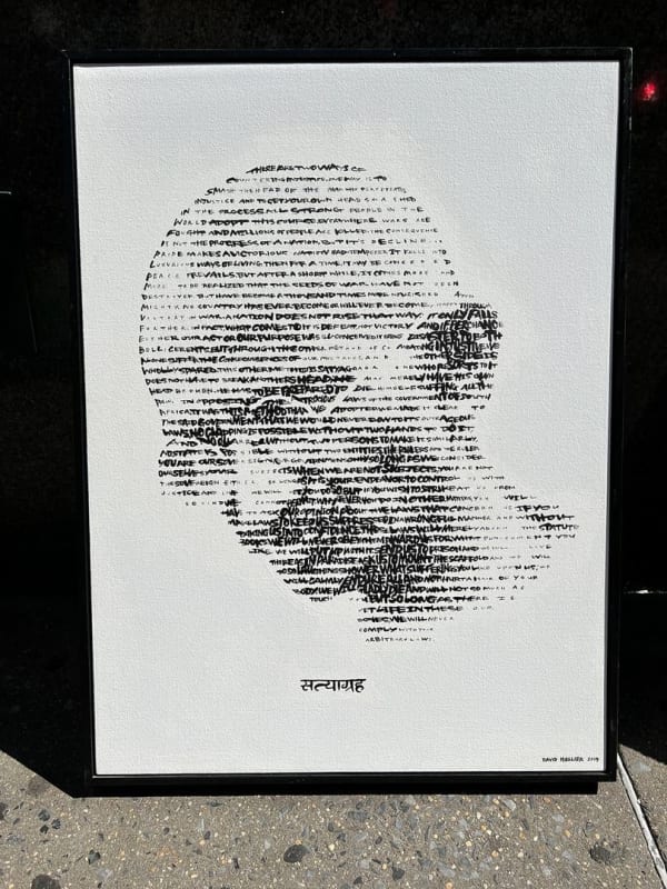 David Hollier, Gandhi, 2019