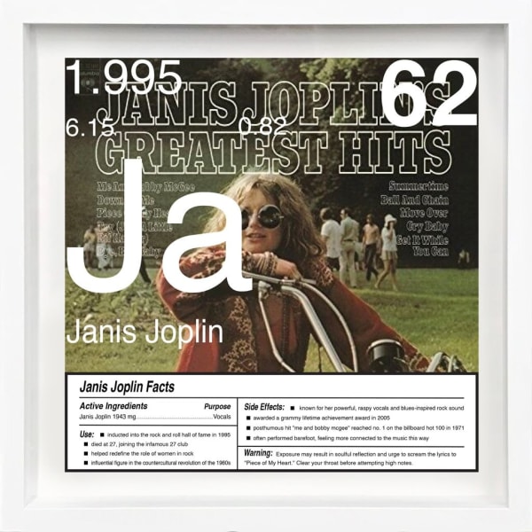 Daniel Allen Cohen, Janis Joplin (Ja-62), 2023