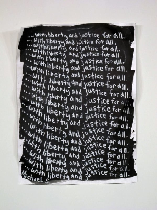 Michael Scoggins, ...and Liberty and Justice for All, 2018