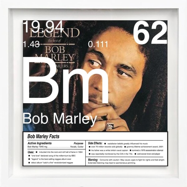 Daniel Allen Cohen, Bob Marley (Bm-62), 2023