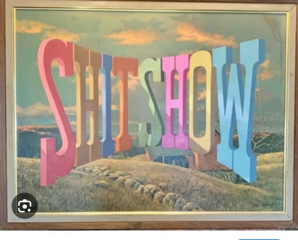 Wayne White, SHITSHOW, 2022