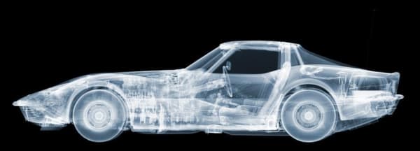 Nick Veasey, 1972 Corvette LT-1, 2016