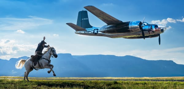 David Yarrow, Sinclair Oil - Colour, 2025
