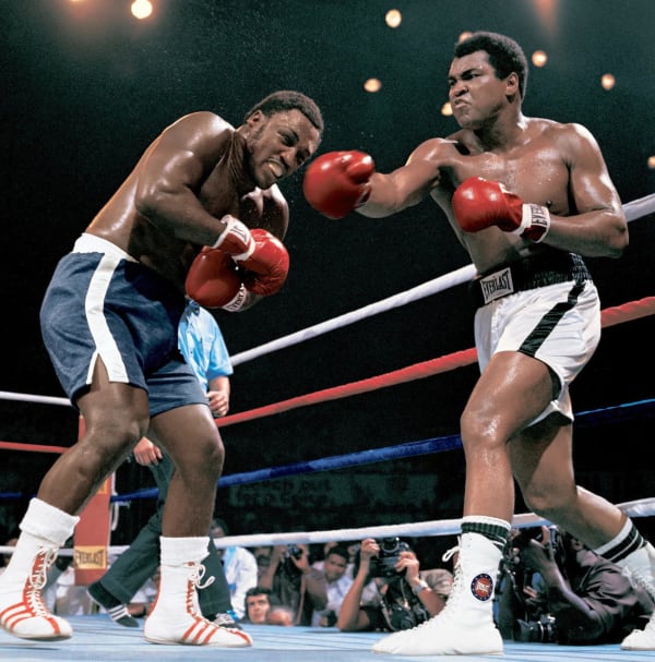 Neil Leifer, Muhammad Ali vs Joe Frazier III (Thrilla in Manila), 1975