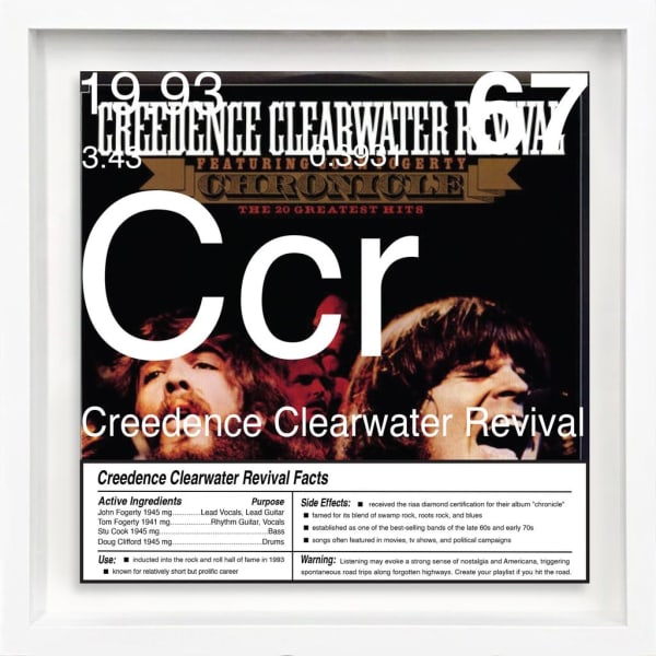 Daniel Allen Cohen, Creedence Clearwater Revival (Ccr-67), 2023