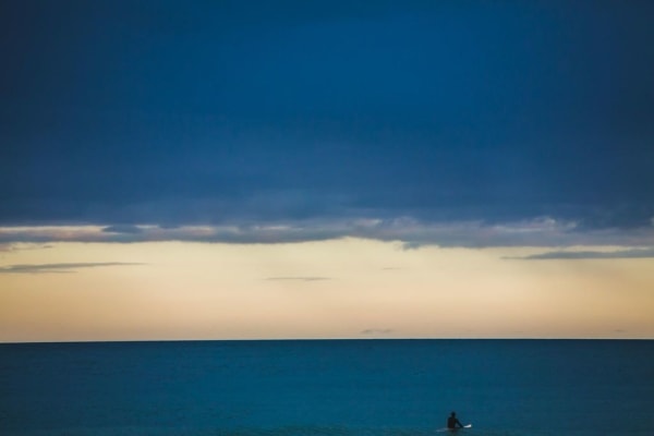 Jonathan Nimerfroh, Lone Surfer, 2016