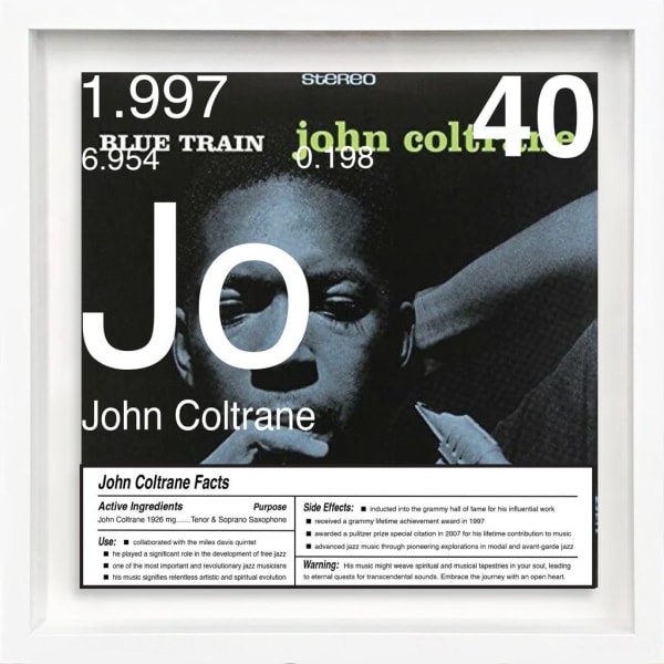 Daniel Allen Cohen, John Coltrane (Jo-40), 2023