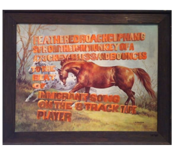 Wayne White, ROACH CLIP, 2025