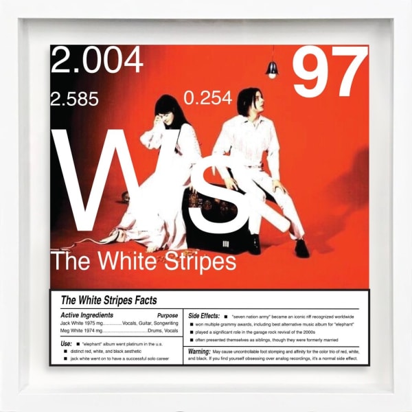 Daniel Allen Cohen, The White Stripes (Ws-97), 2023