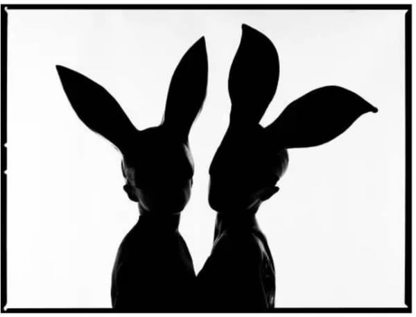 Tyler Shields, Bunnies Silhouette, 2020