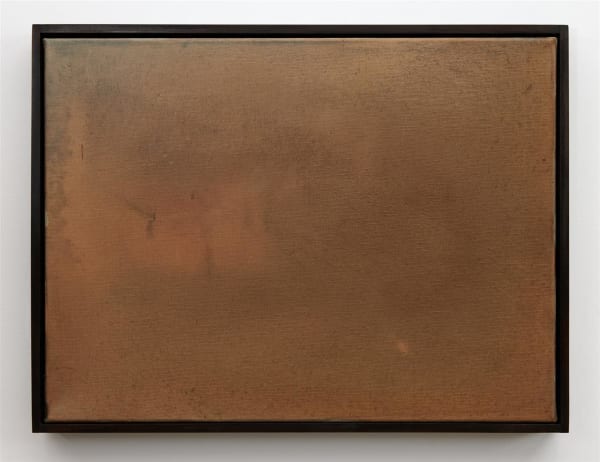 Kate van der Drift Nature Writing (Waipa) V, 2024 Toned cyanotype on canvas 510 x 410 mm