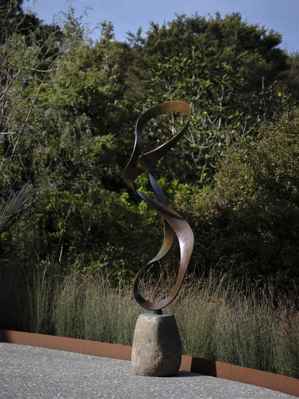 Ray Haydon Soul V, 2020 bronze with stone base 1850 x 500 x 500 mm