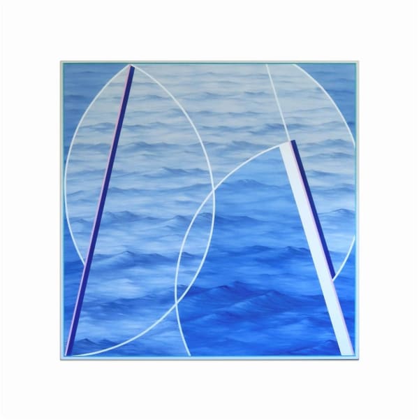 Scott Gardiner Future Fiction, 2019 synthetic polymer paint on canvas 137.0 x 137.0 cm