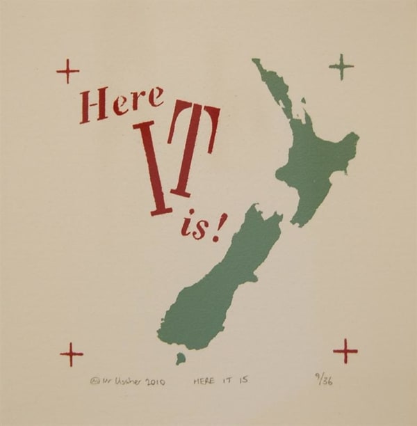 Mark Ussher, Here It Is, 2010