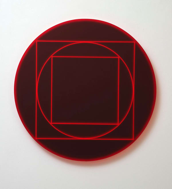 Karyn Taylor, Red Maze, 2022