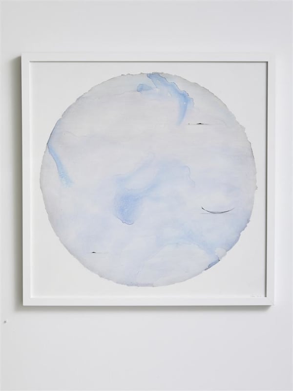 Simon Kaan Untitled II: Tuaki Series, 2019 acrylic and ink on board 95.5 x 95.5 cm