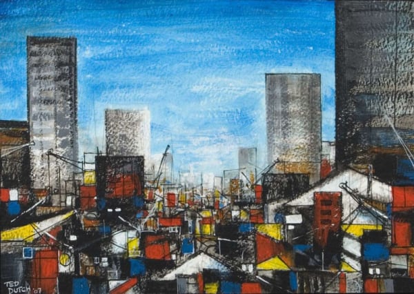 Ted Dutch (1928-2008), City Study I, 2007