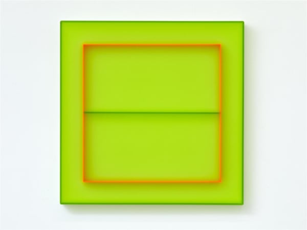 Karyn Taylor, Green Line Orange Square, 2019