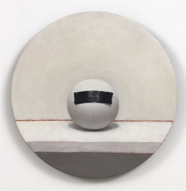 Damien Kurth Hideout, 2017 oil on canvas 50.0 x 50.0 cm