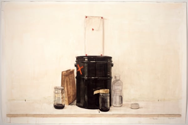 Damien Kurth Tracker, 2013 Watercolour on paper 80.0 x 120.0 cm