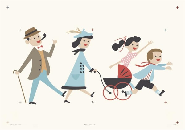 Mark Ussher, The Walls (Print), 2010