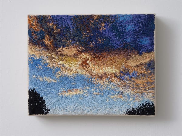 Molly Timmins, Fabricated Cloudscape, 2021