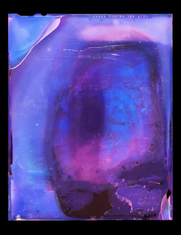 Kate van der Drift Waxing Gibbous to Waxing Crescent, November 2022 VI, (37°25'47.4"S 175°30'39.2"E), 2022 Chromogenic Photograph from 4x5” Negative, edition 2 of 5 + 2AP 1450 x 1130 mm