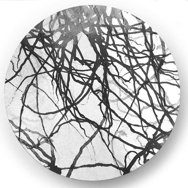 Anita Levering Untitled 6653 - c, 2018 acrylic on canvas on board 30.0 x 30.0 cm