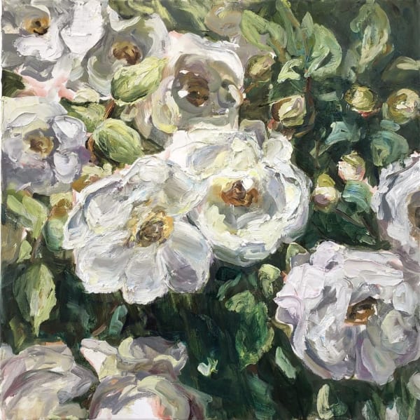 Katherine Throne Elixir, 2023 Oil on canvas 500 x 500 mm