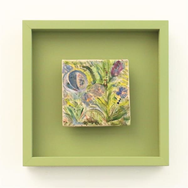 Julia Holderness, Botanical tile, 2024