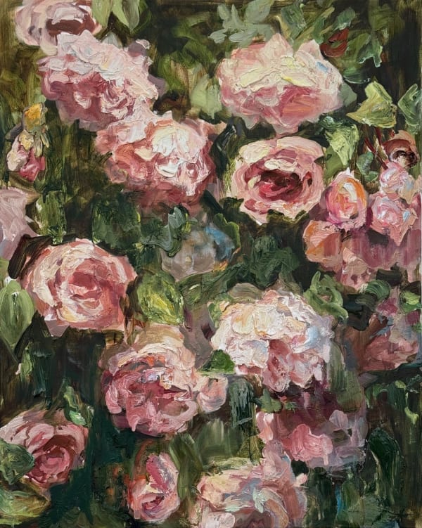 Katherine Throne I Dare You, 2024 Oil on canvas 600 x 750 mm